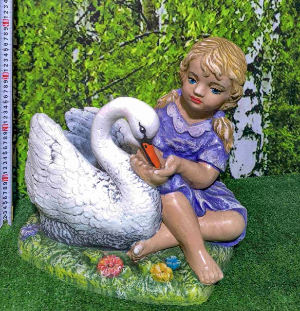 девочка лебедь